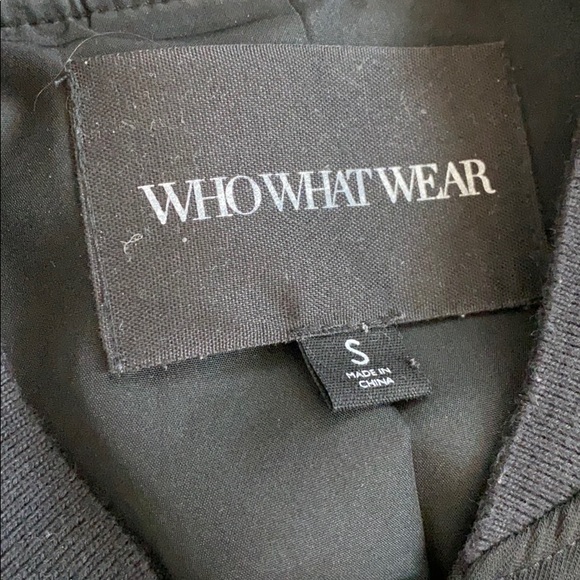 WhoWhatWear Flower Bomber Jacket - Picture 5 of 5